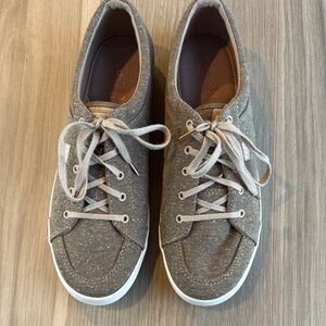 Keds Women's Center II Cotton Slub Sneakers Size 9.5